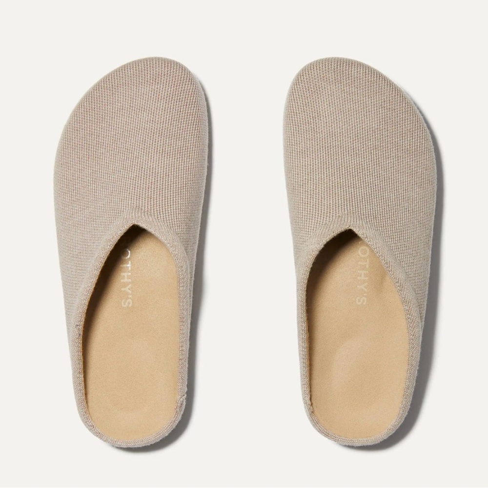 Rothy's Tan Mules